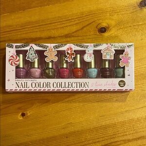 Beauty Concepts Nail Polish Set - 8 Vibrant Shades